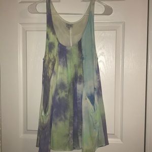 Tobi Tye-Dye Tunic Dress